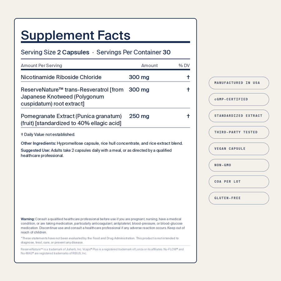 Resveratrol + NAD Complex — image 2
