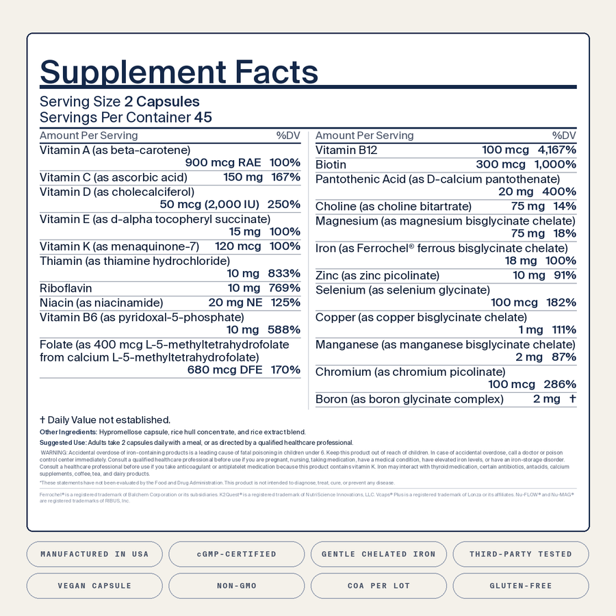 Women's Multivitamin 18–50 — image 2
