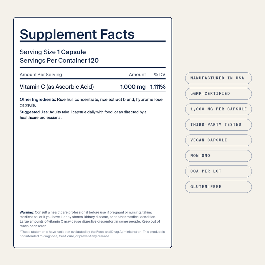 Vitamin C 1,000 mg — image 2
