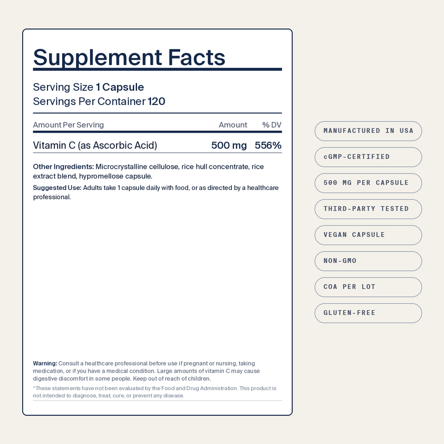 Vitamin C 500 mg — image 2