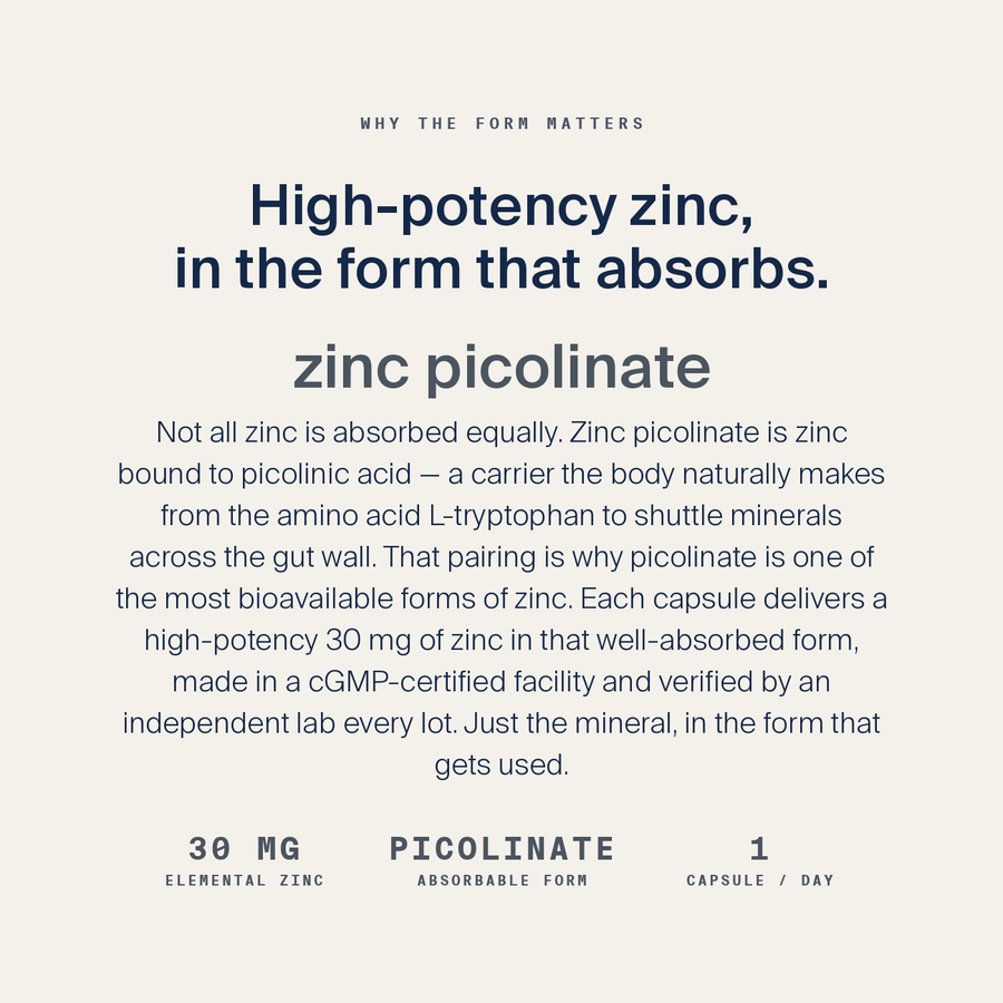 Zinc Picolinate 30 mg — image 4