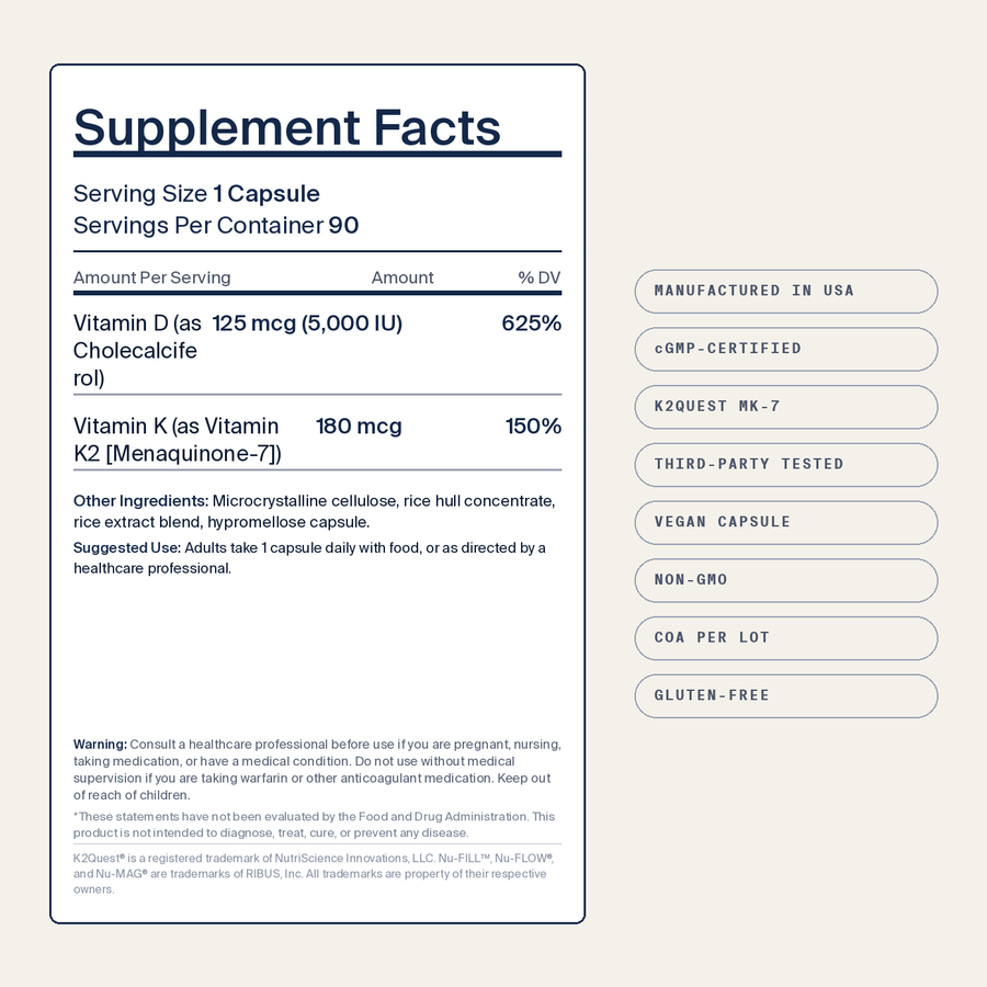 Vitamin D3 + K2 — image 2