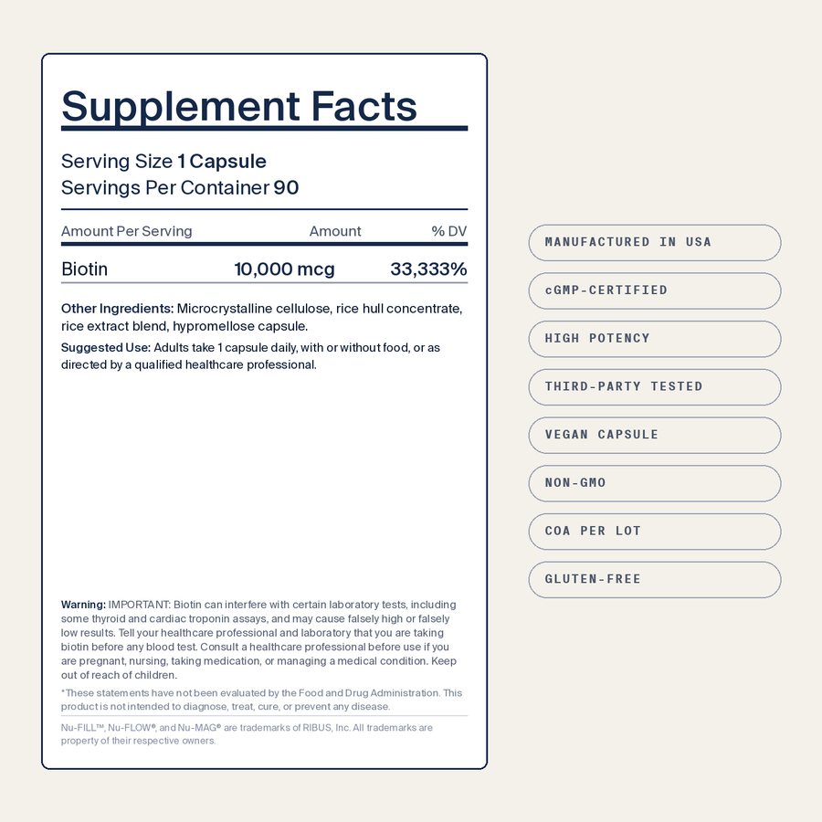 Biotin 10,000 mcg — image 2