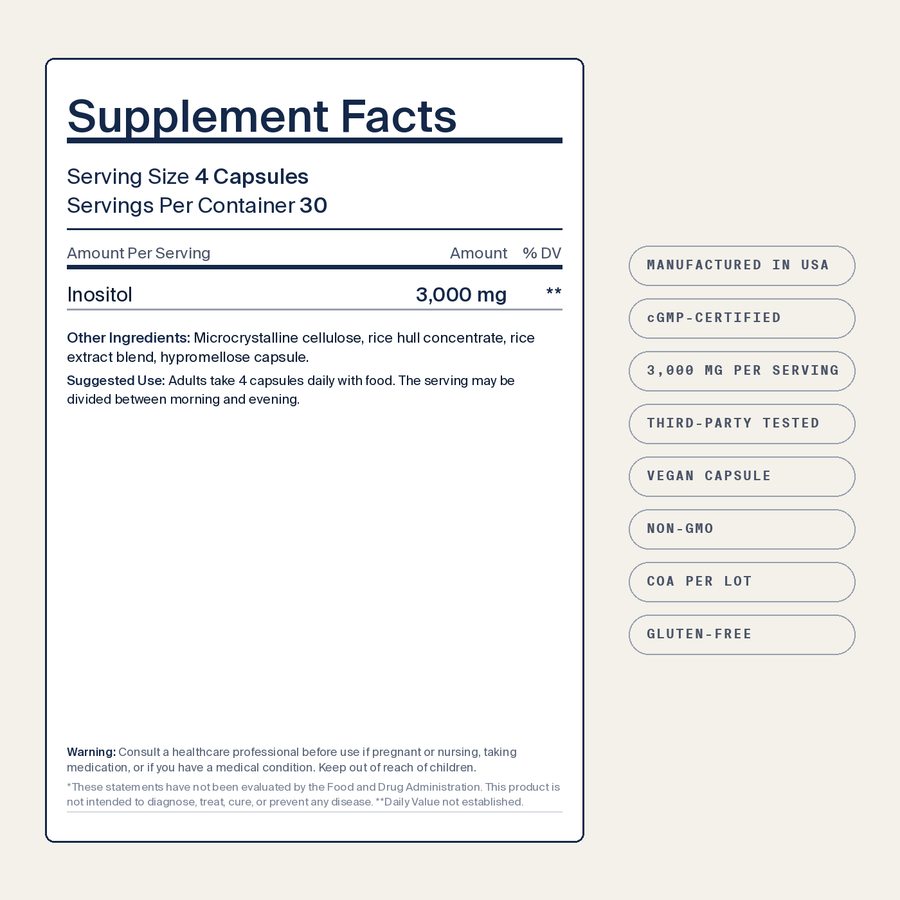Inositol 3,000 mg — image 2